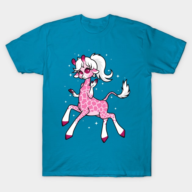 Candy the Giraffe T-Shirt by JenniferSmith